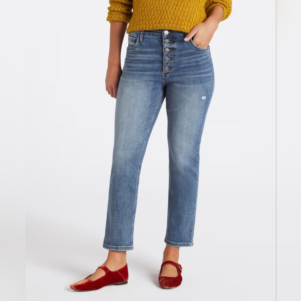 Kut from the Kloth Straight Leg Blue Jeans